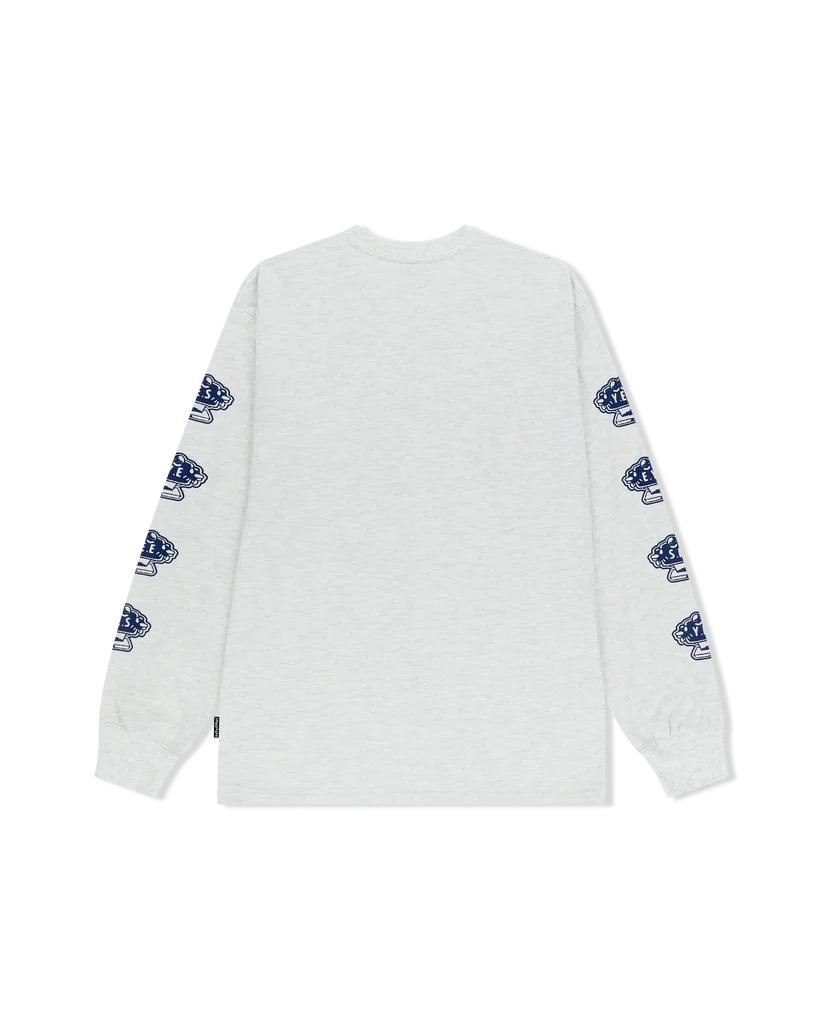 Y.E.S Monitor L/S Light Grey - Image 2