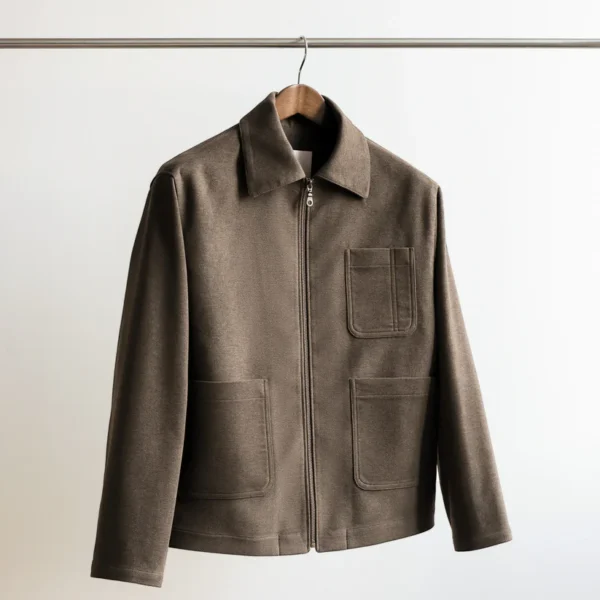Zip Up Utility Jacket